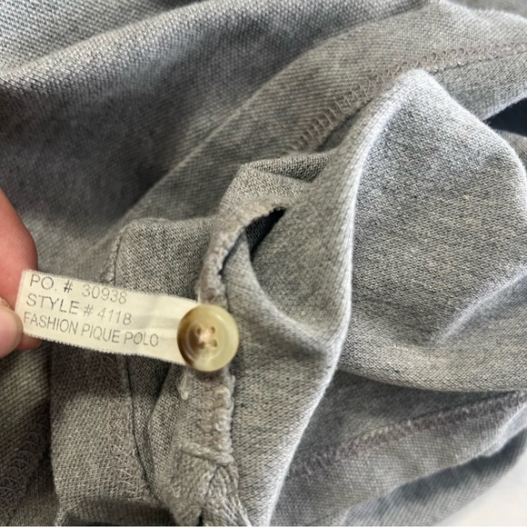 Red Oak Sportswear Men’s Texas A&M Polo Collar Shirt Gray & Maroon Large Cotton - Picture 7 of 7